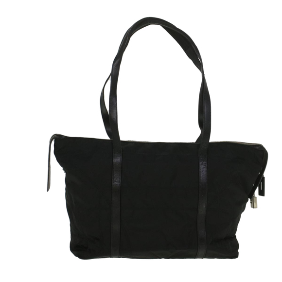 PRADA Tote Bag Nylon Black Auth bs9018 - Picture 2 of 16